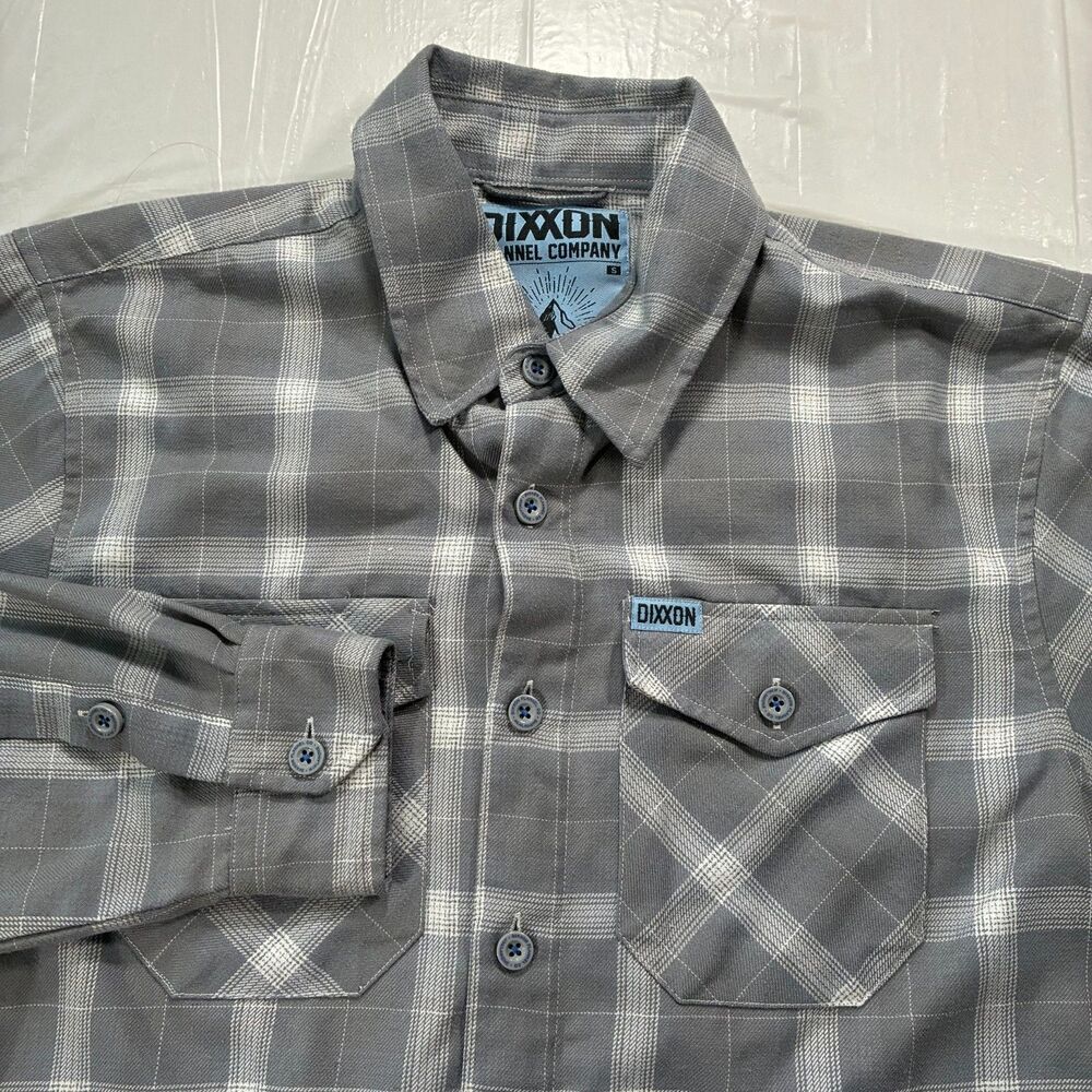 Dixxon Flannel Company Avalanche Plaid Flannel Long Sleeve Button-Up Men’s Small